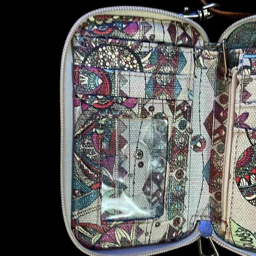 Sakroots Salina’s Crossbody Wallet and Phone Case